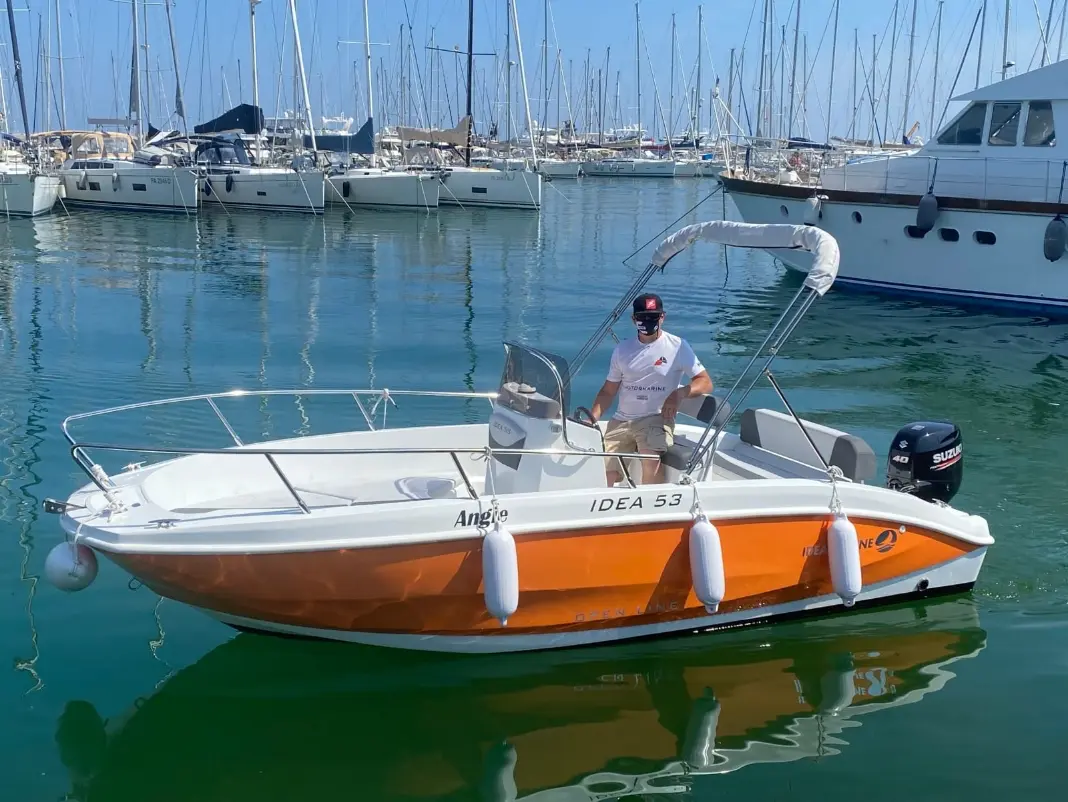 idea marine 58 noleggia ora senza patente nautica barche Santo Stefano al Mare Una barca per tutti